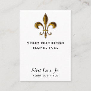 Fleur De Lis Business Card