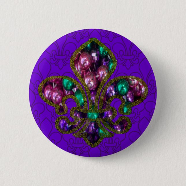 Fleur de Lis button (Front)