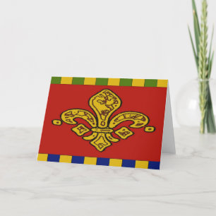 Fleur De Lis Card