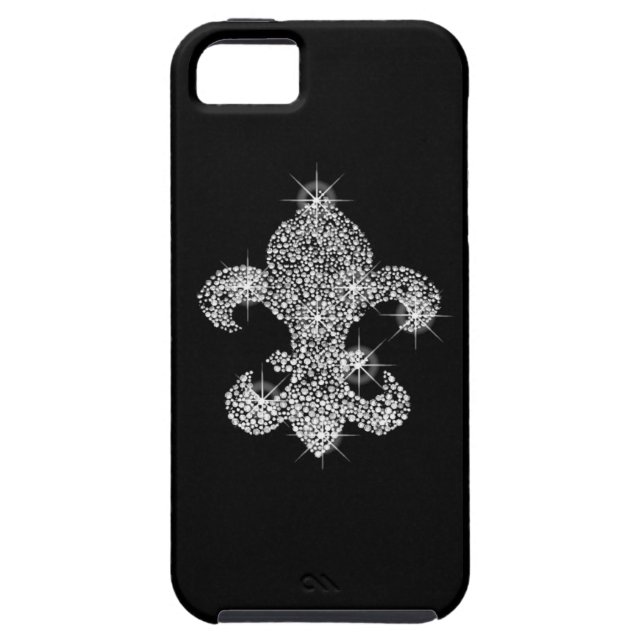 Fleur De Lis Case-Mate iPhone Case (Back)