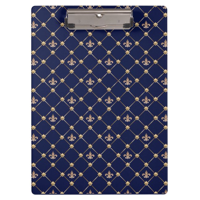 Fleur de Lis Clipboard (Front)