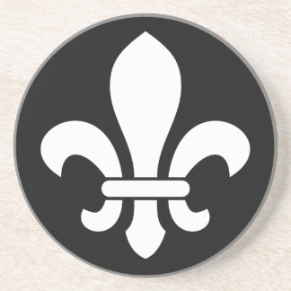 Fleur de lis coaster