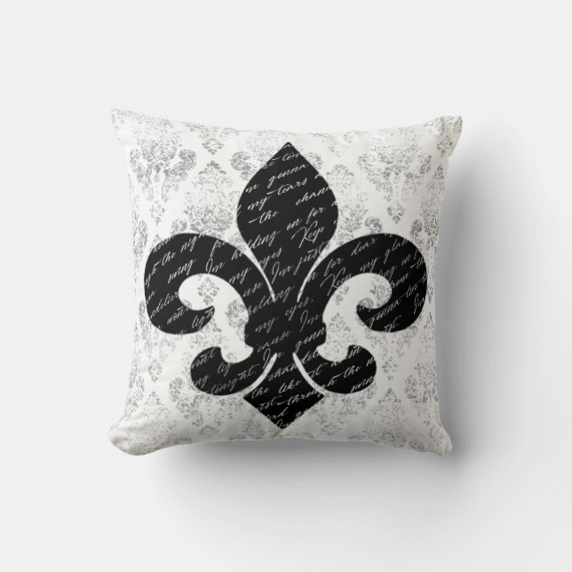 Fleur De Lis Cushion (Front)