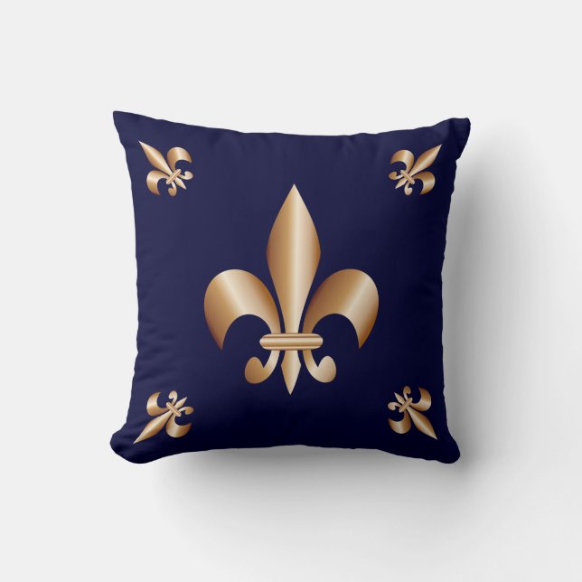 Fleur de lis cushion (Front)