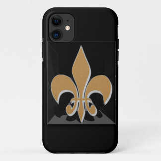 Fleur-de-lis customise it iPhone 11 case