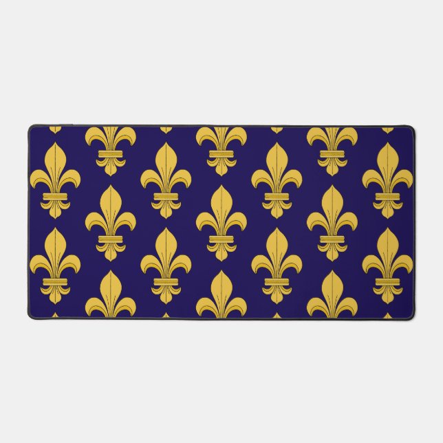 Fleur-de-lis Desk Mat (Front)