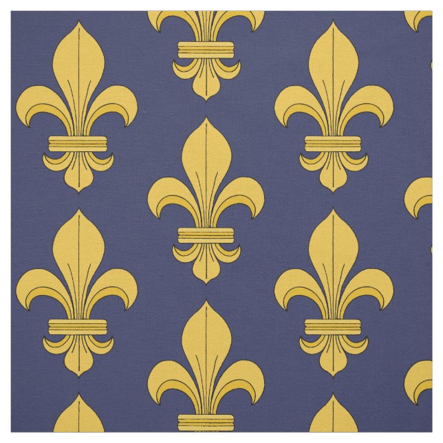 Fleur-de-lis Fabric (Swatch)