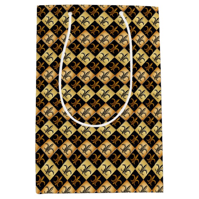 Fleur De Lis Gift Bag (Front)
