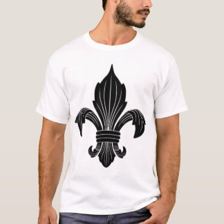 Fleur De Lis Houndstooth Shirt