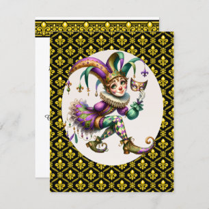 Fleur de Lis  Invitation