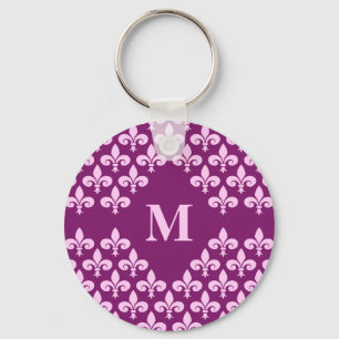 Fleur-De-Lis key chain, customise Ring
