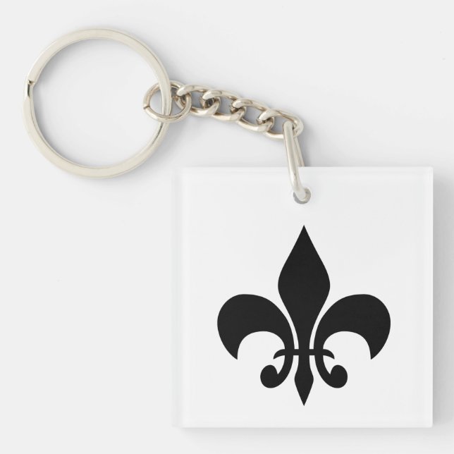 Fleur de Lis Key Ring (Front)