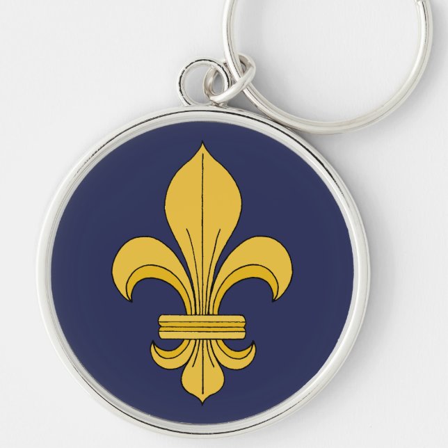 Fleur-de-lis Key Ring (Front)