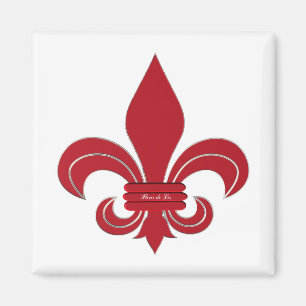 Fleur de Lis Magnet