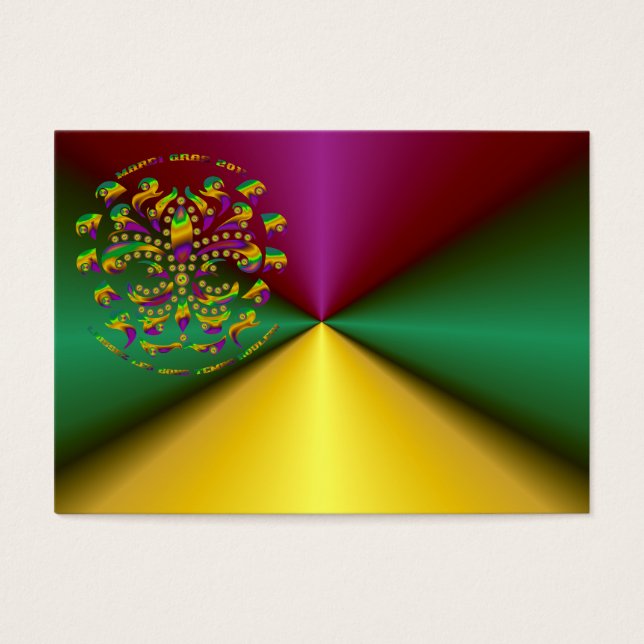 fleur de lis Mardi-Gras 2011 V-2 (Front)