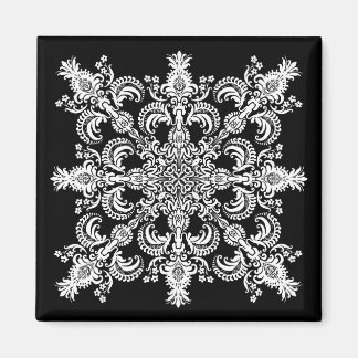Fleur de lis Meditation Family Reunion Magnet