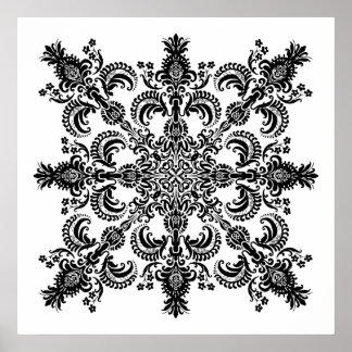 Fleur de lis Meditation Family Reunion Poster