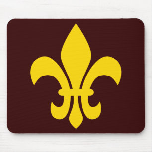 Fleur de Lis Mouse Pad