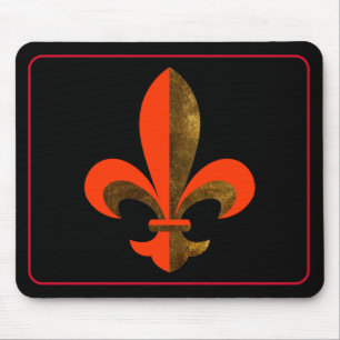 Fleur-de-lis Mouse Pad