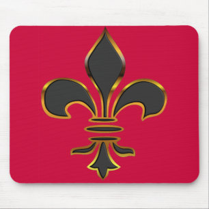 Fleur-de-lis Mousepad