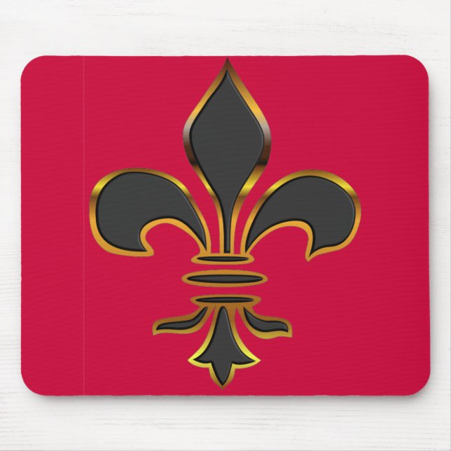 Fleur-de-lis Mousepad (Front)