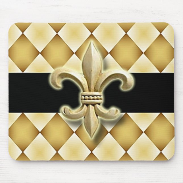 Fleur de Lis mousepad (Front)