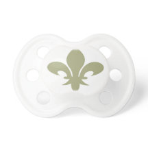 Fleur de Lis pacifier