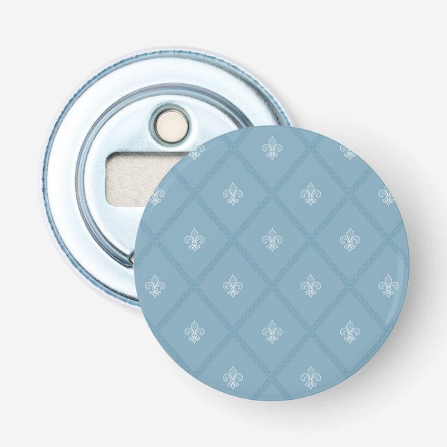 Fleur-de-lis pattern bottle opener (Front)