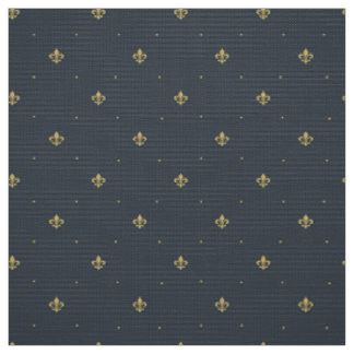 Fleur De Lis Pattern Fabric
