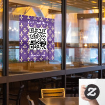 Fleur de Lis Pattern, French, Royal, Cream, Purple