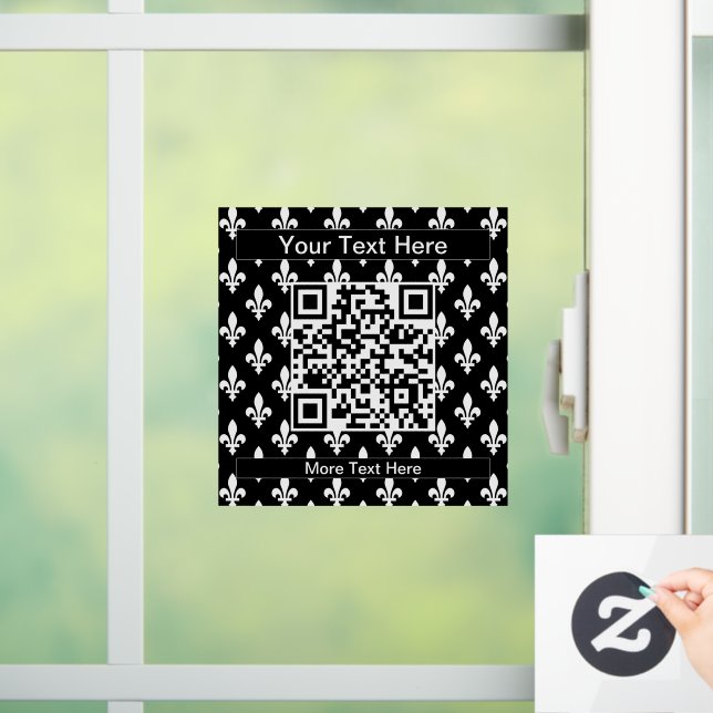 Fleur de Lis Pattern, French, Royal, White (Home)