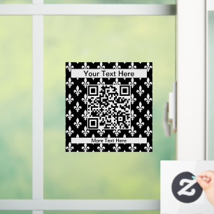 Fleur de Lis Pattern, French, Royal, White