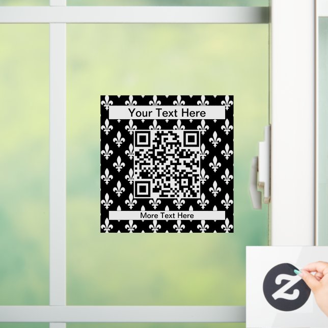 Fleur de Lis Pattern, French, Royal, White (Home)