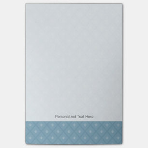 Fleur-de-lis pattern post-it notes