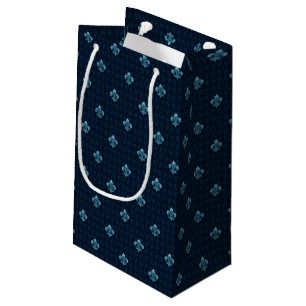 Fleur De Lis Pattern Small Gift Bag