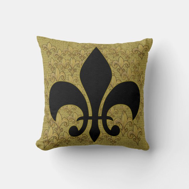 Fleur de lis pillow (Front)