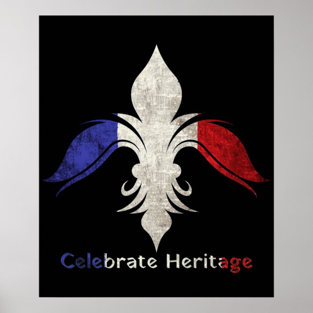  Fleur-de-Lis Poster (Front)