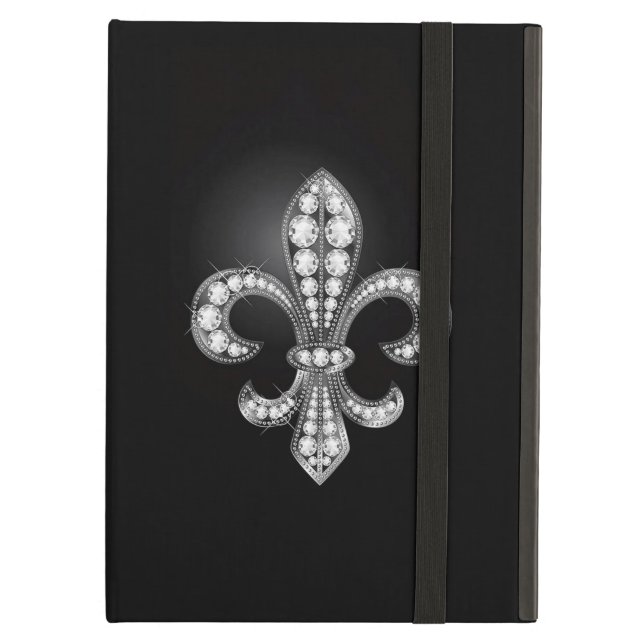 Fleur-de-lis Powis iPad Air Case (Front Closed)