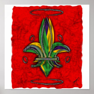 Fleur de Lis Print
