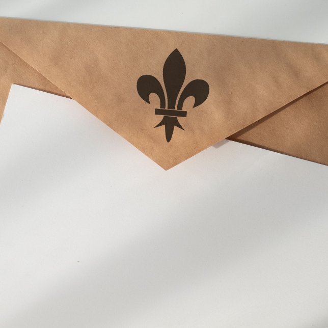Fleur de Lis Rubber Stamp (Fleur de Lis Rubber Stamp)