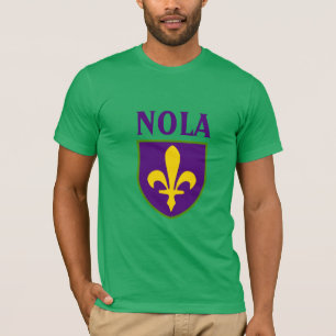 Fleur De Lis Shield, NOLA T-Shirt