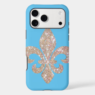 Fleur De Lis Sparkle Glitter mardi gras