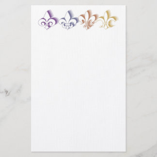 Fleur de Lis Stationary Stationery