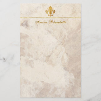 Fleur-de-lis Stationery