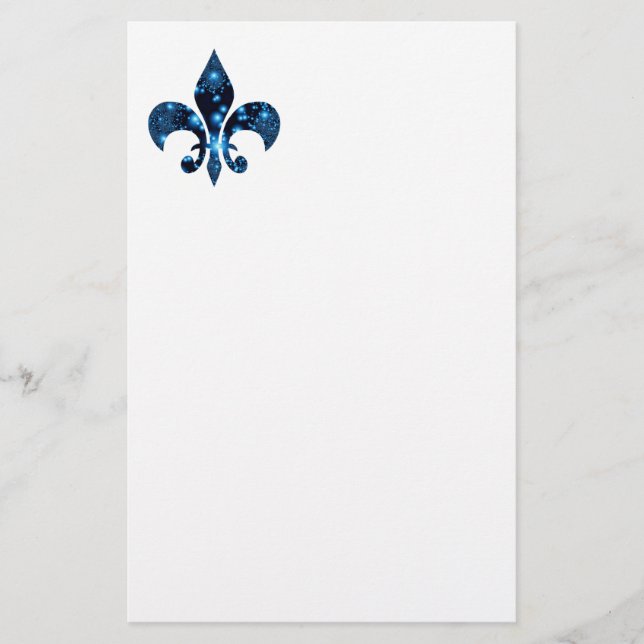 Fleur de Lis Stationery (Front)