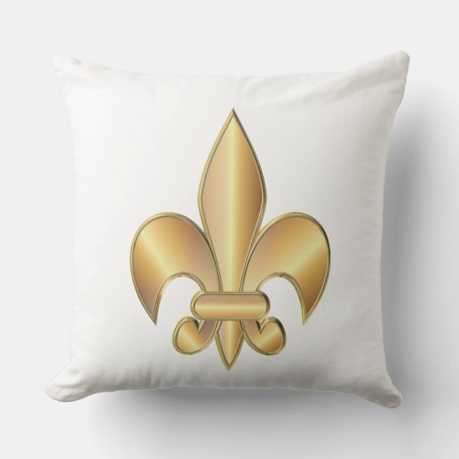 Fleur de Lis symbol Cushion (Front)