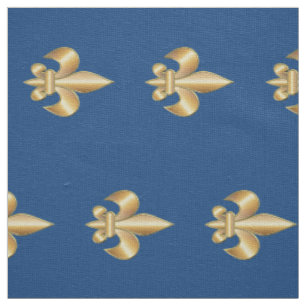 Fleur de Lis symbol Fabric