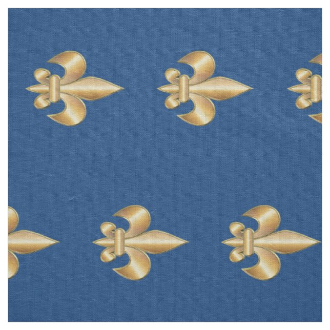 Fleur de Lis symbol Fabric (Swatch)