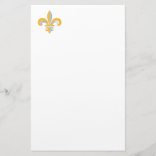 Fleur de Lis symbol Stationery