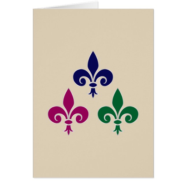 Fleur-de-lis symbols (Front)